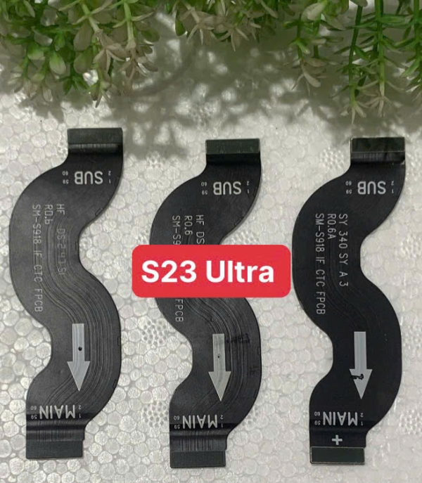 🔌 Cáp Nối Màn Hình (LCD Flex) / Chân Sạc (Main Flex) Samsung S23 Ultra Full IC – Chất Lượng Cao