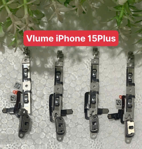 🎧 Cáp Âm Lượng (Volume) iPhone 15 Plus Full IC, Chất Lượng Cao, Giá Rẻ