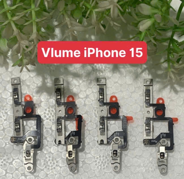 🎧 Cáp Âm Lượng (Volume) iPhone 15 Full IC, Chất Lượng Cao, Giá Rẻ