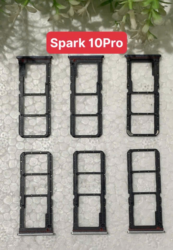 📶 Khay Đựng SIM / Khay SIM Tecno Spark 10 Pro – Lắp Chuẩn, Bền Đẹp, Chất Lượng Cao, Giá Rẻ