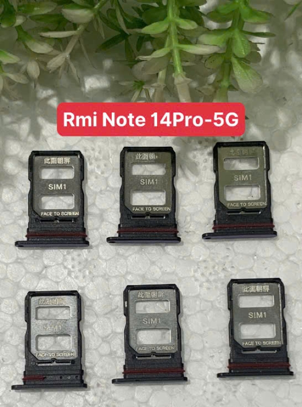 📶 Khay Đựng SIM / Khay SIM Xiaomi Redmi Note 14  Pro (5G) – Lắp Chuẩn, Bền Đẹp