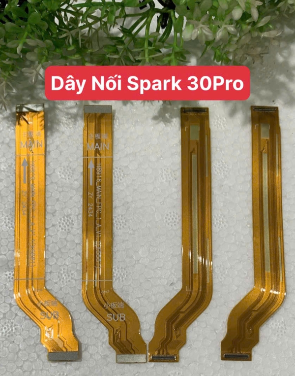 🔌 Cáp Nối Màn Hình (LCD Flex) / Main Sạc (Main Flex) Tecno Spark 30 Pro – Full IC
