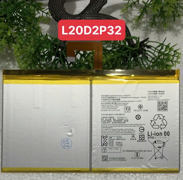 🔋 PIN LENOVO TABLET P11 PLUS / L20D2P32 – FULL IC SẠC NHANH, DÙNG BỀN GIÁ RẺ