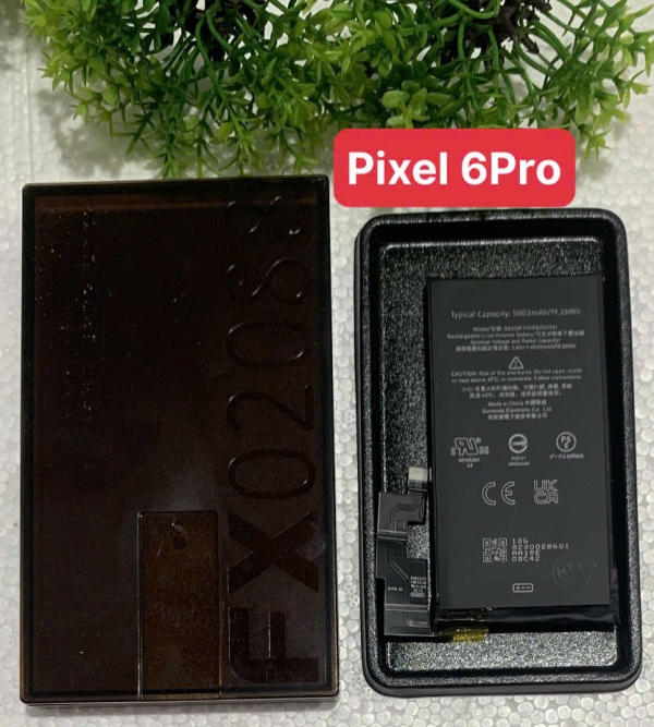 🔋 PIN GOOGLE PIXEL 6 PRO – FULL IC ZIN – SẠC NHANH – GIÁ RẺ – LẤY NGAY