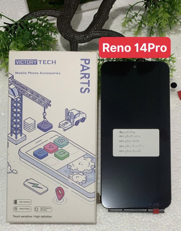 📱 MÀN HÌNH OPPO RENO 14 PRO – OLED – CÓ VÂN TAY – FULL SIZE – HIỂN THỊ ĐẸP 