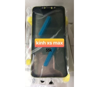 mặt kính iphone xs max zin nhà máy có lưới loa siêu vàng 