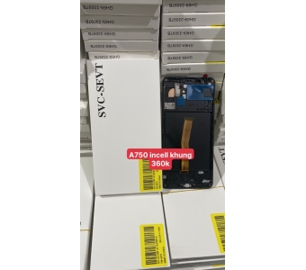 màn hình sam sung a750 incell  liền khung ron 