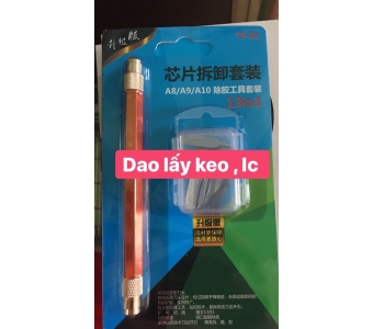 bộ dao lấy keo ic 