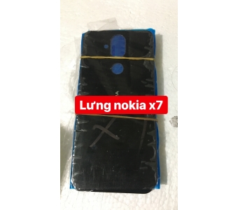 mặt kính lưng nokia x7 màu đen/ mặt kính lưng nokia 8.1 plus 