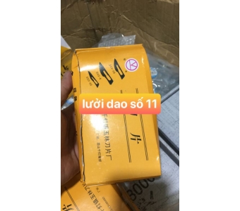 lưỡi dao mỗ số 11 túi 10pcs