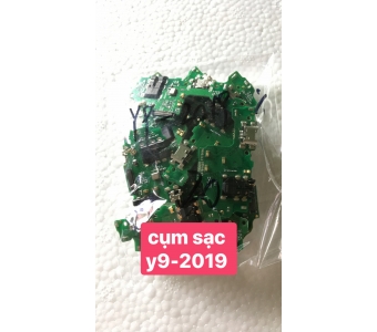 cụm chân sạc huawei y9-2019