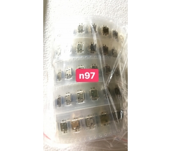 chân sạc nokia n97 và các mã dùng chung 