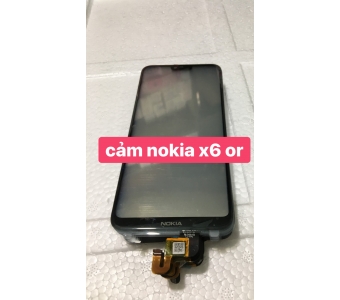 cảm ứng nokia x6, cảm ứng nokia 6.1 plus  zin