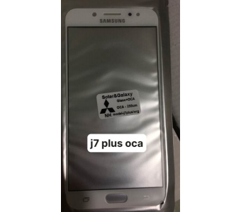kính sam sung j7 plus liền keo oca 