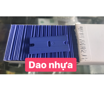 lưởi dao nhựa lấy keo oca hộp 100 lưởi