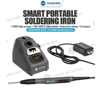 Trạm hàn Sunshine S210 (công suất cao 110w, lên nhiệt nhanh)
