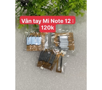vân tay redmi note 12