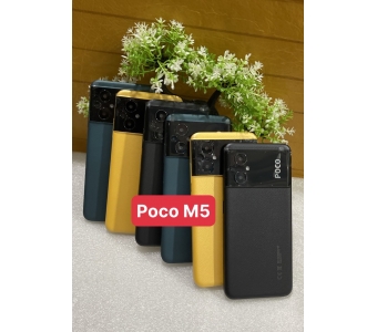 VỎ POCO M5 ( BỘ CÓ KÍNH CAMERA , KHAY SIM)